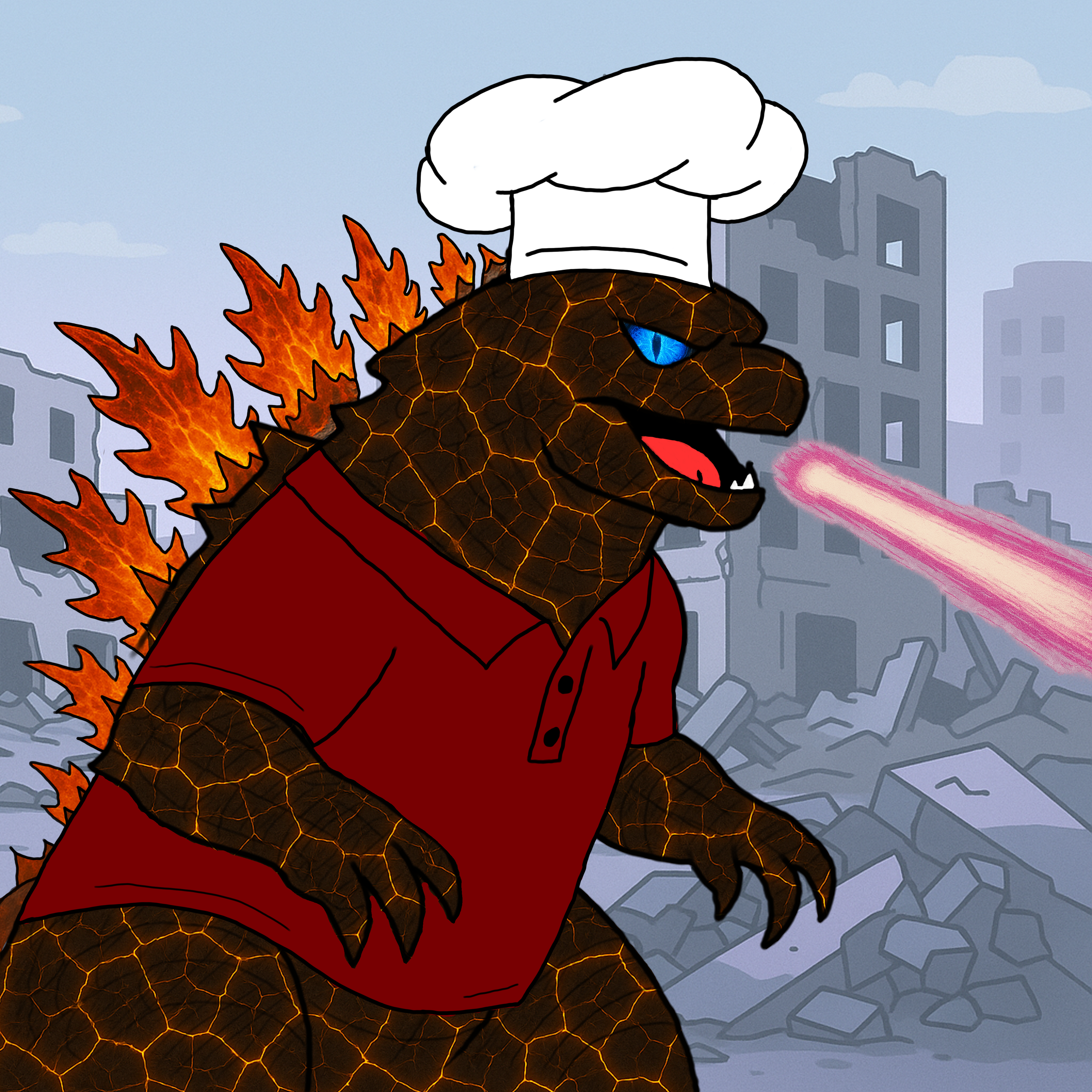 SolZilla #105 NFT image