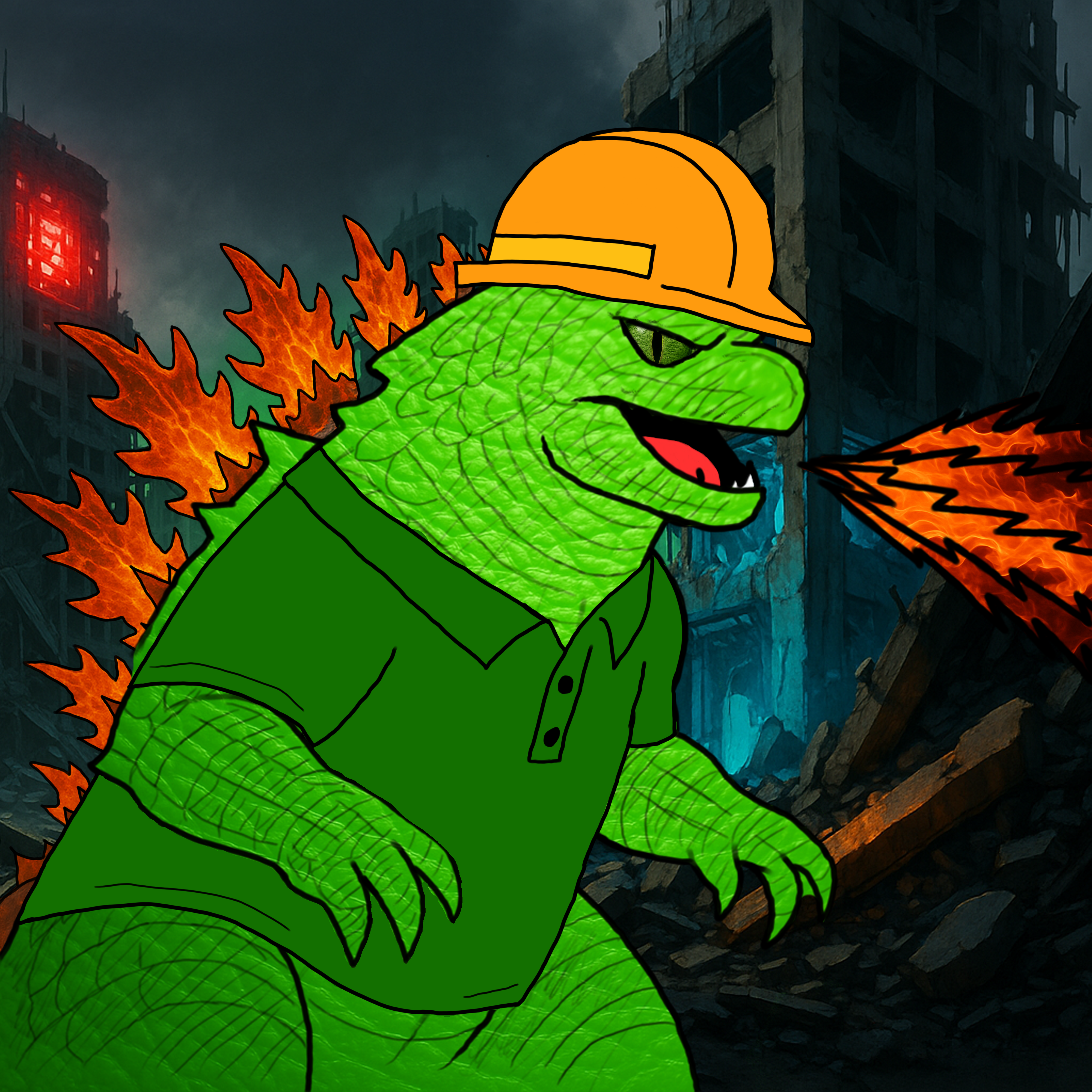 SolZilla #142 NFT image