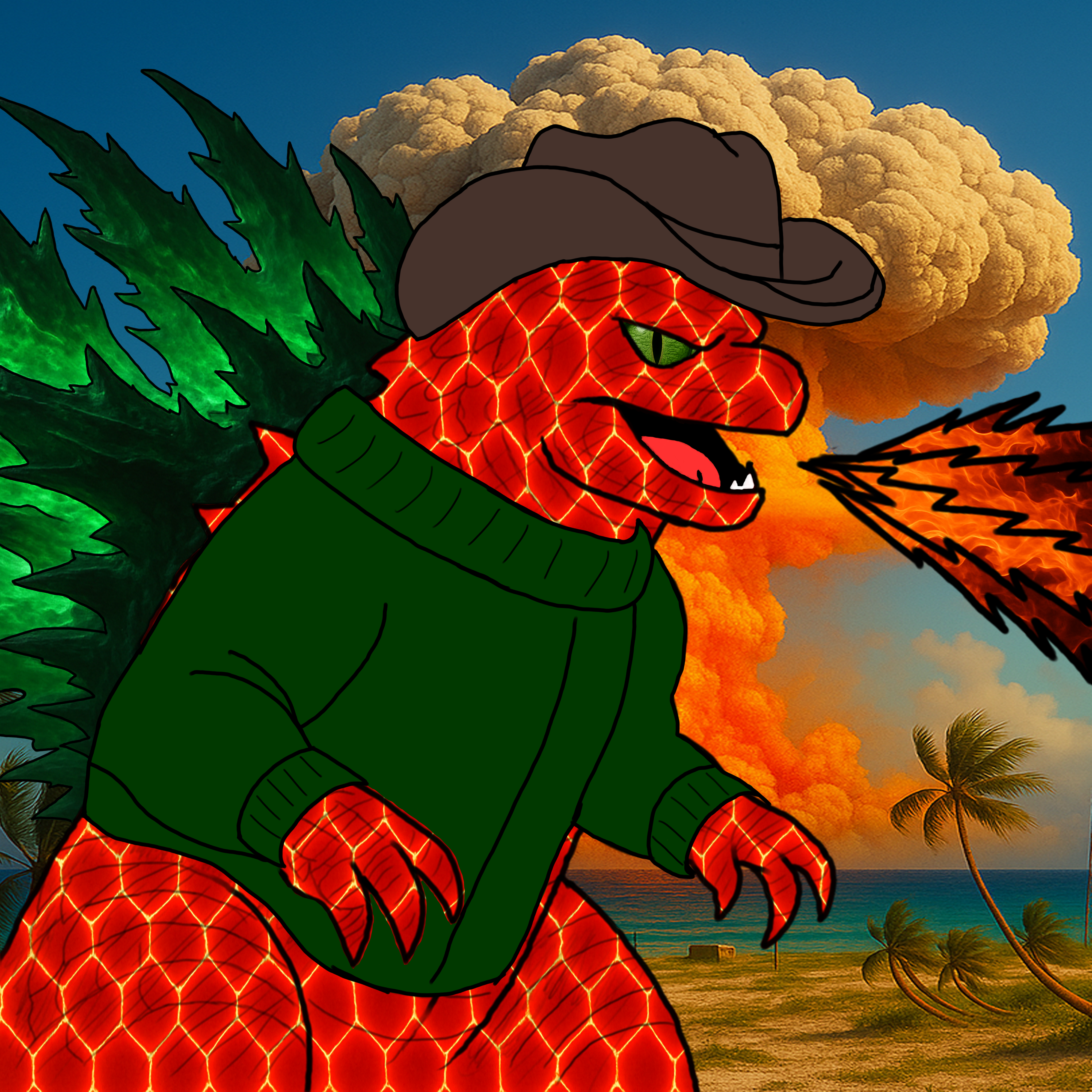 SolZilla #180 NFT image