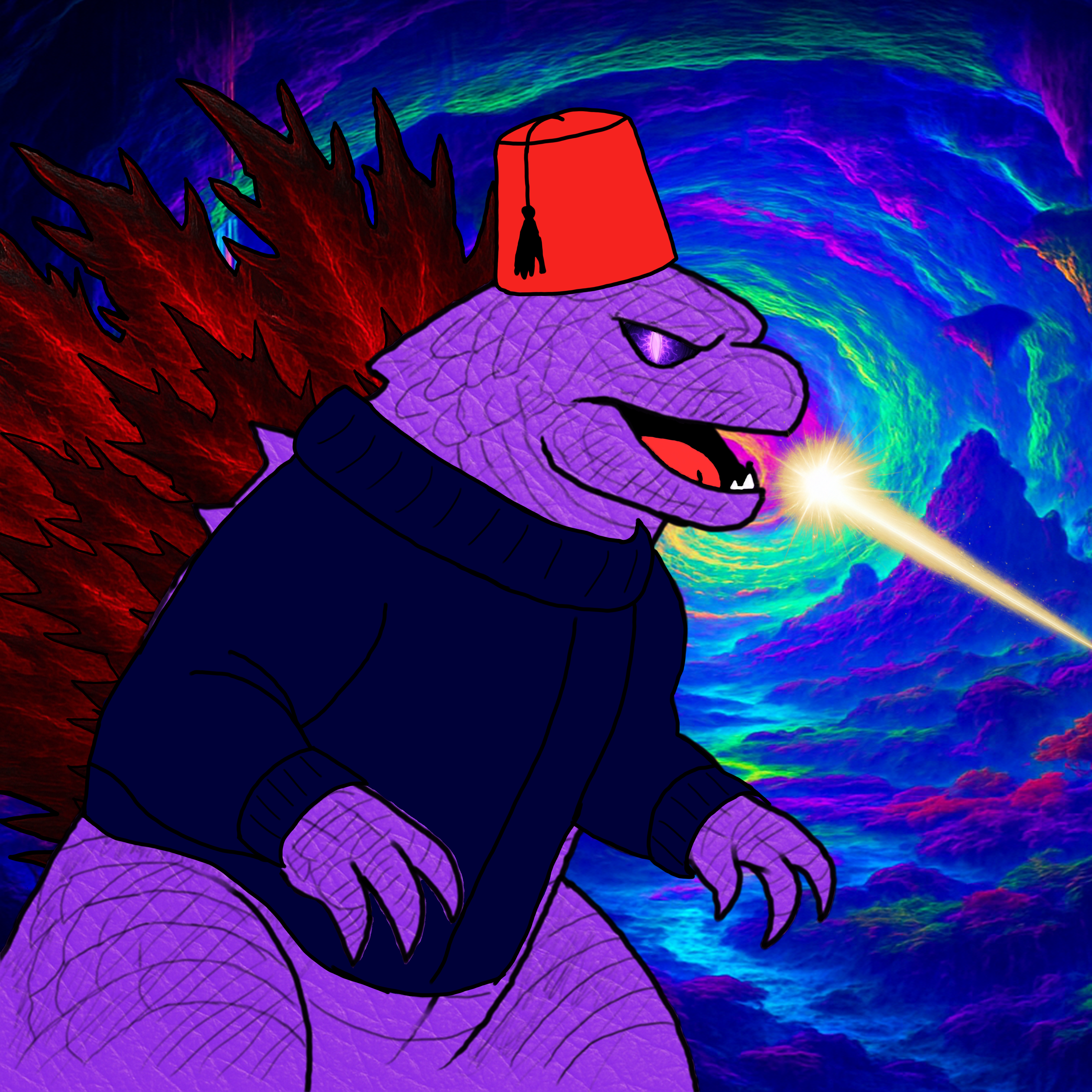 SolZilla #320 NFT image