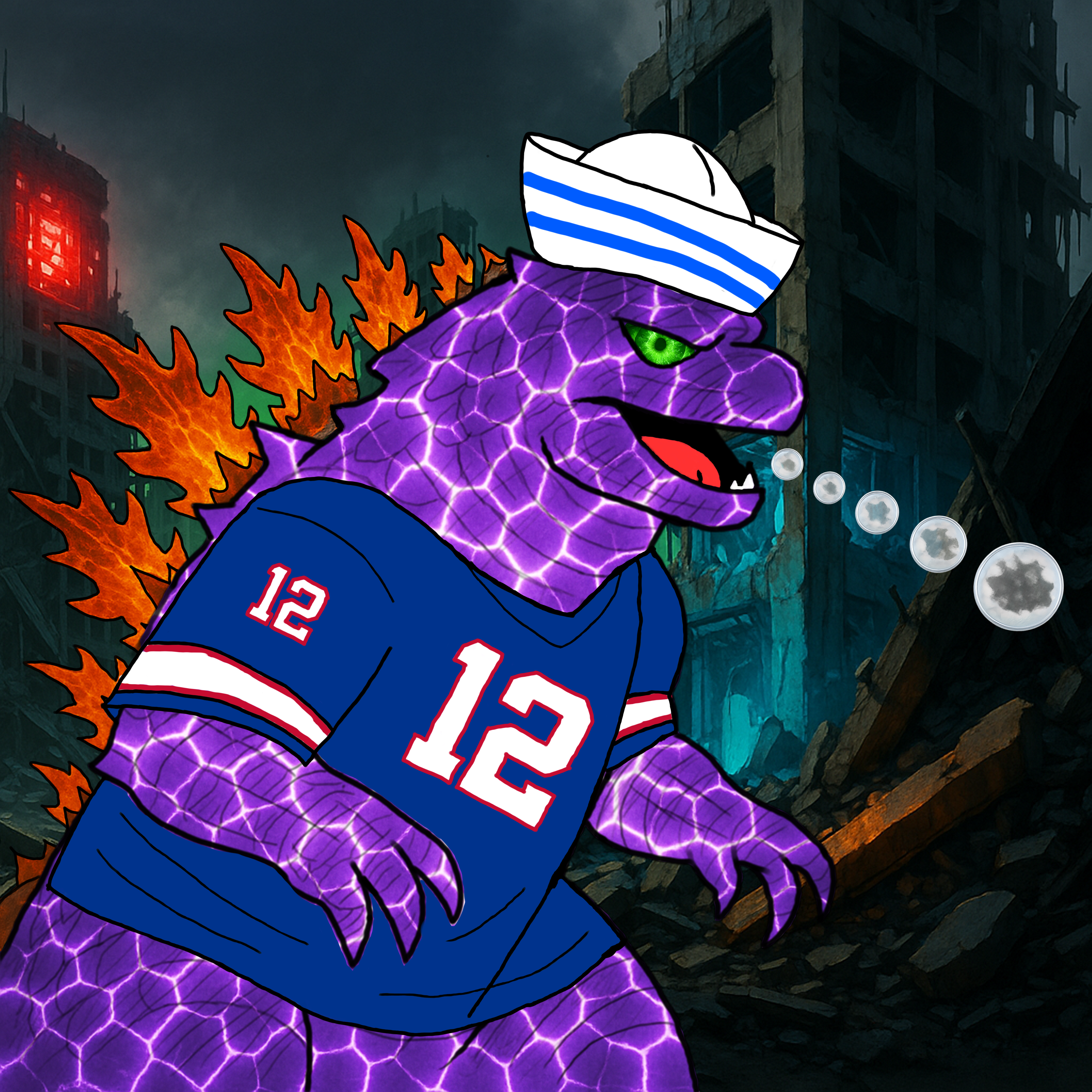 SolZilla #436 NFT image