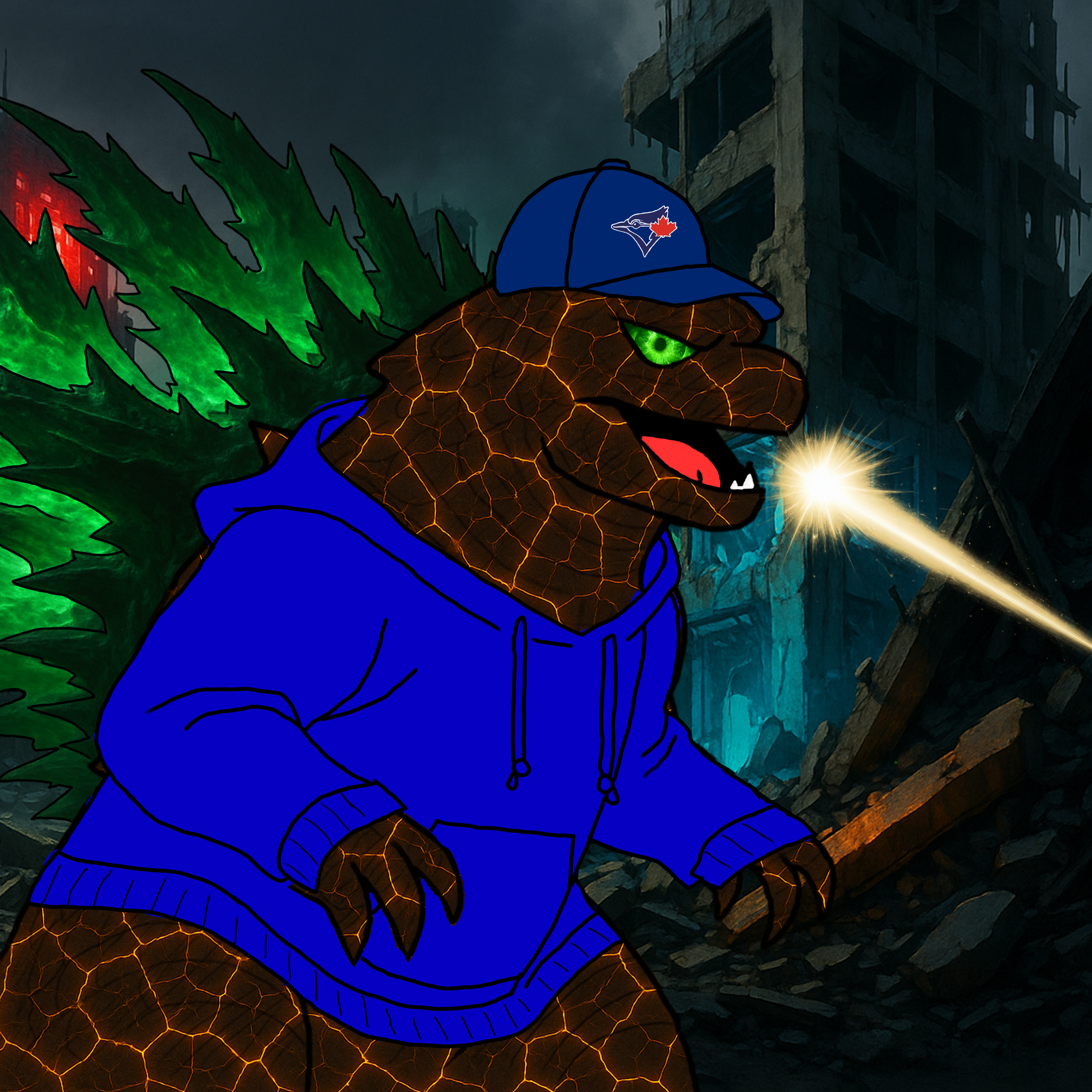 SolZilla #447 NFT image