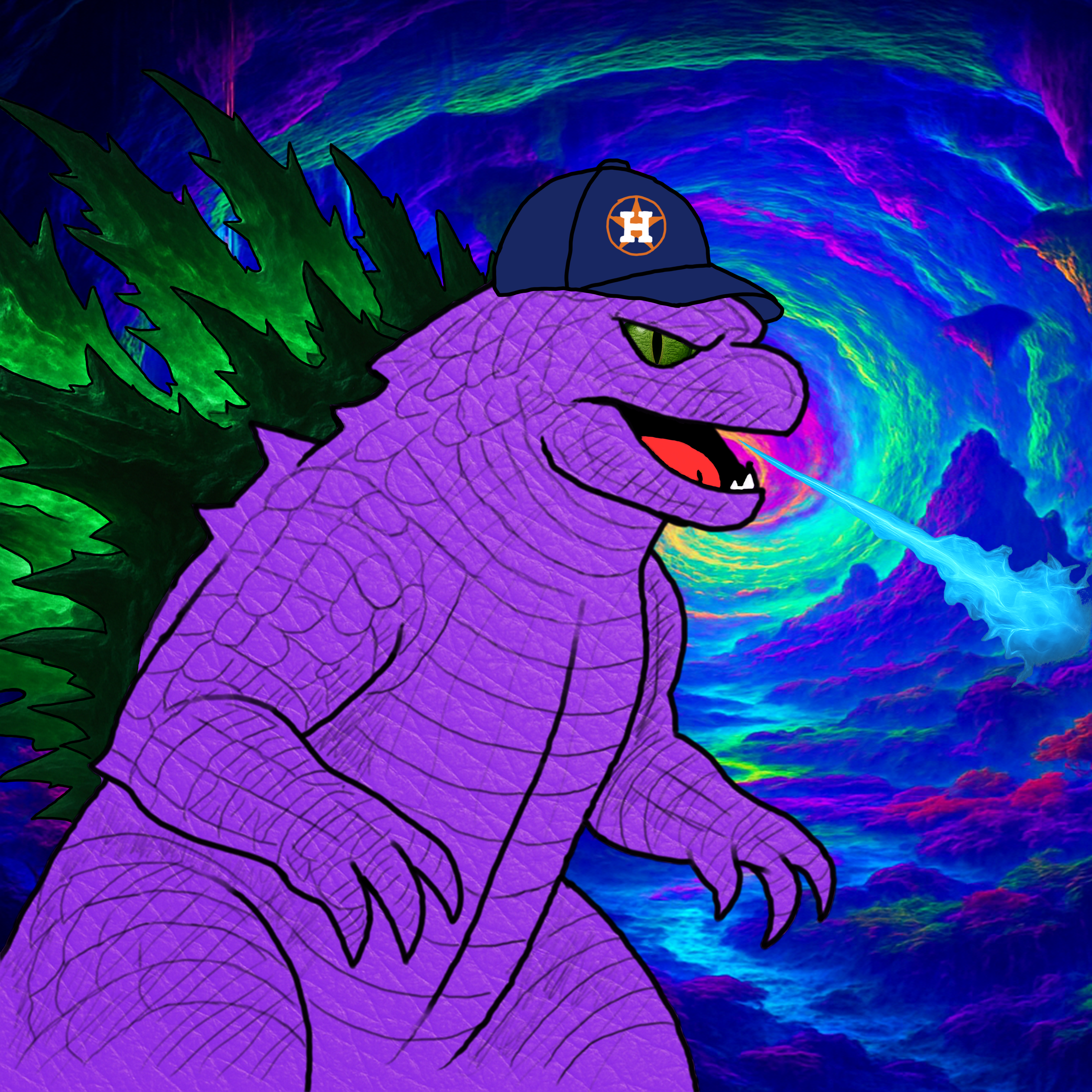 SolZilla #595 NFT image