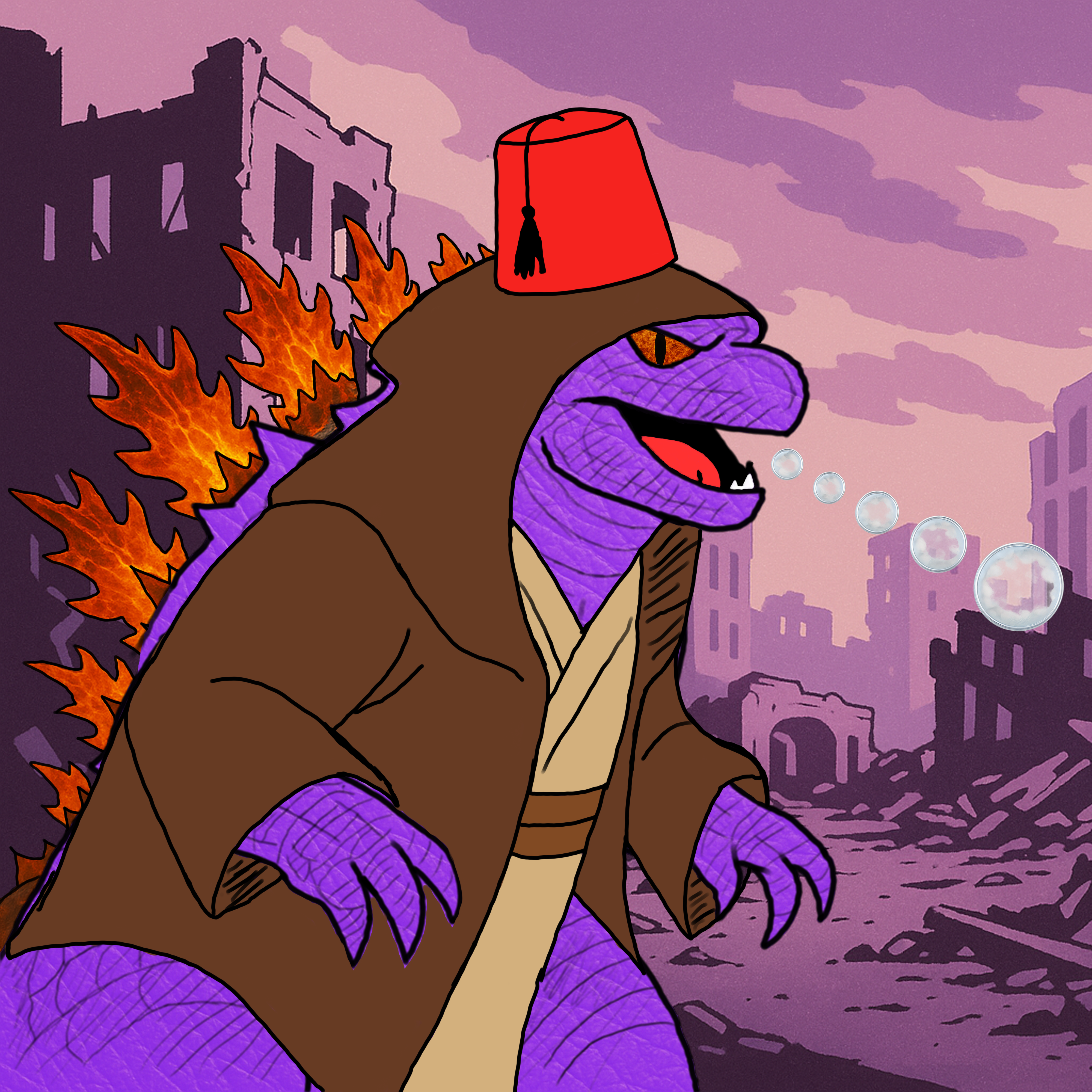 SolZilla #772 NFT image