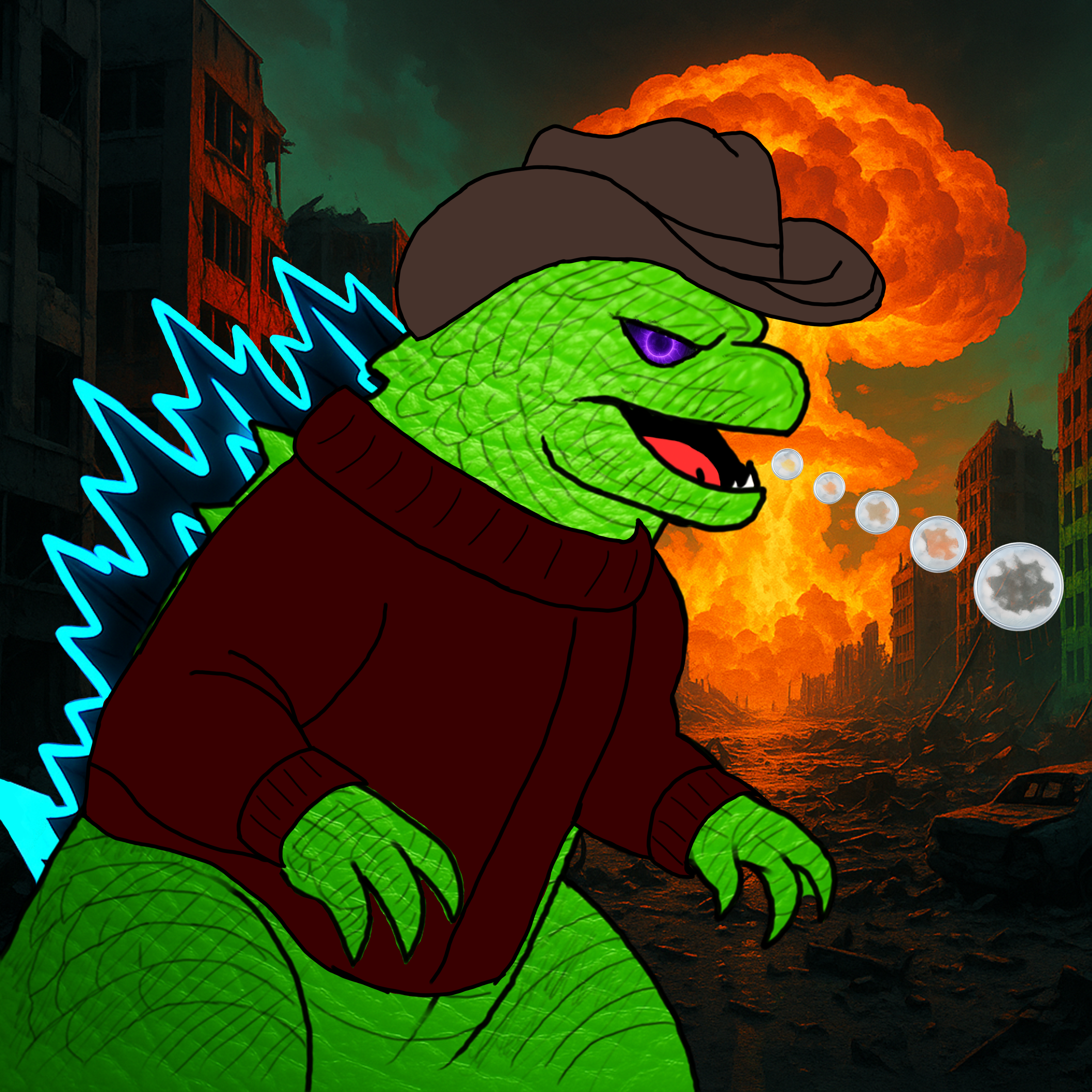 SolZilla #81 NFT image