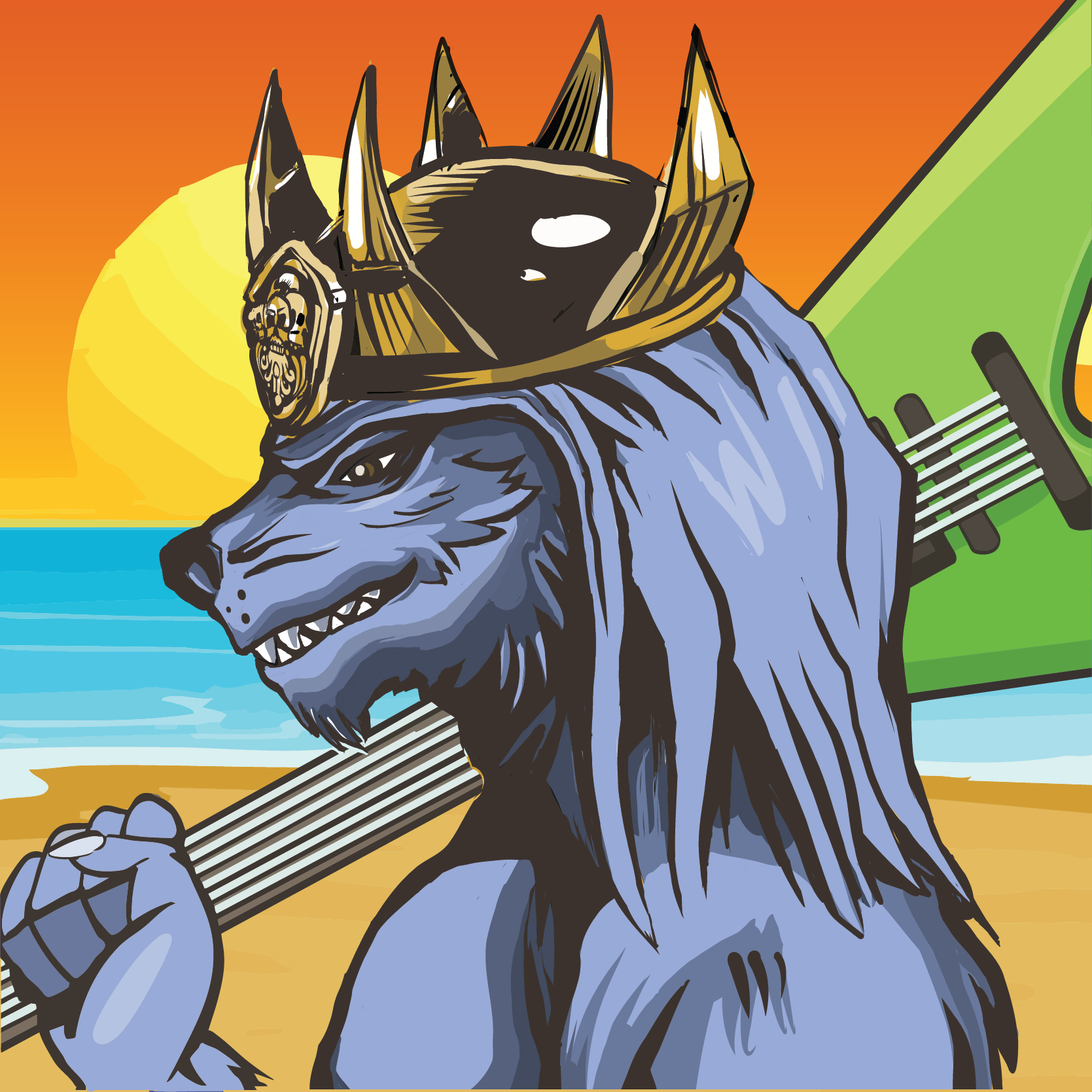 Metal Warrior #1120 NFT image