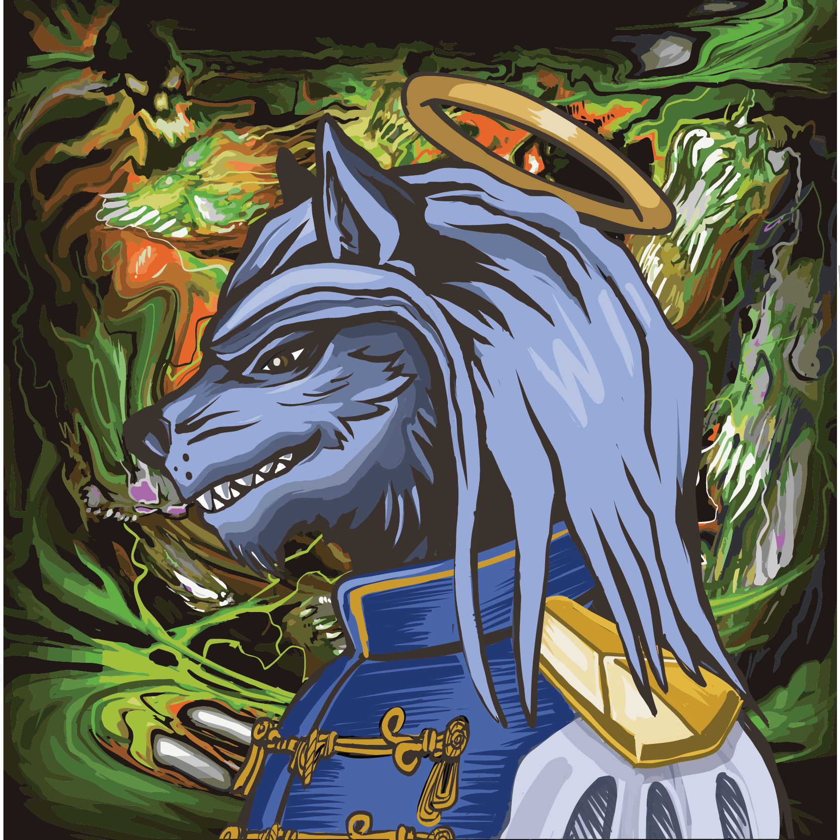 Metal Warrior #1145 NFT image