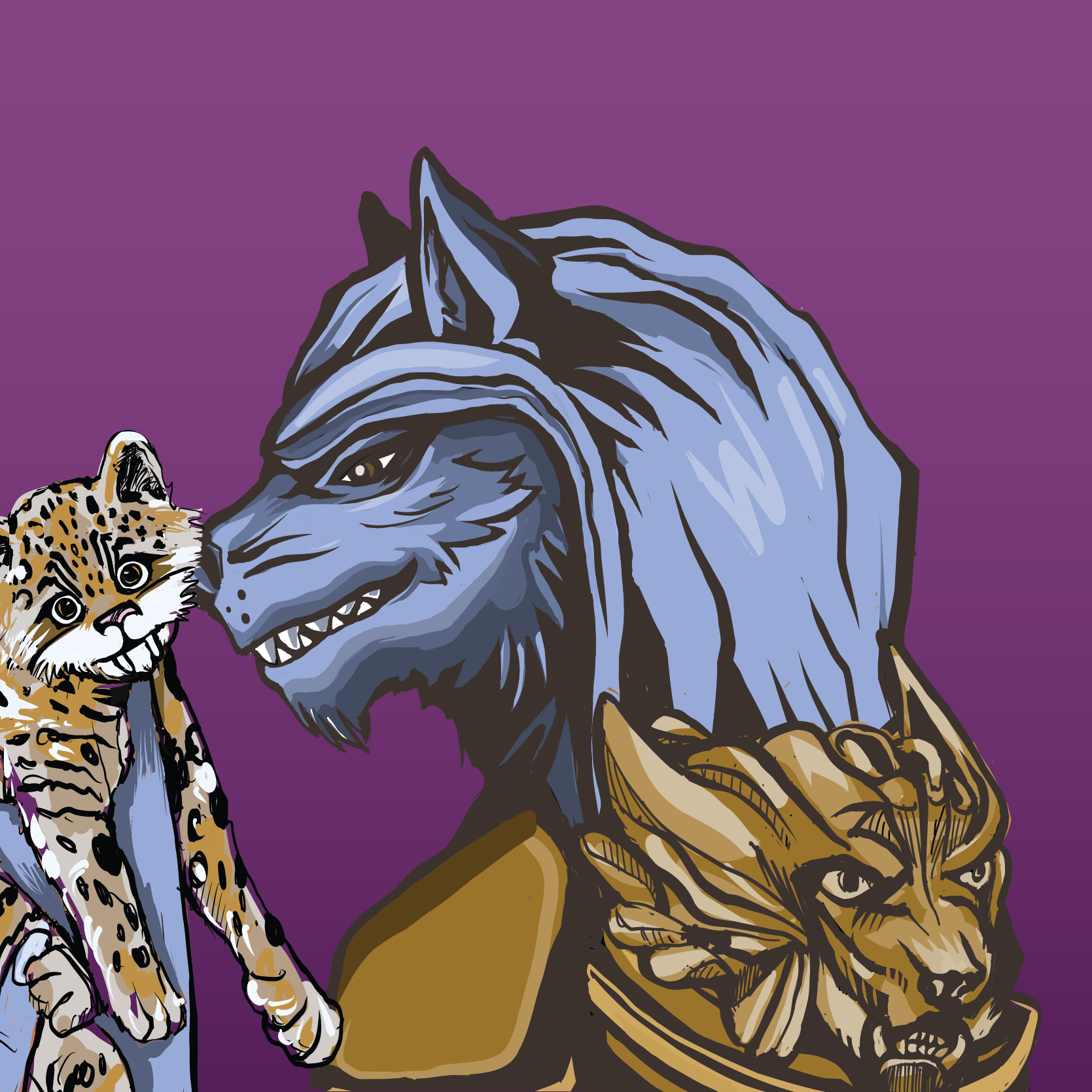 Metal Warrior #1297 NFT image