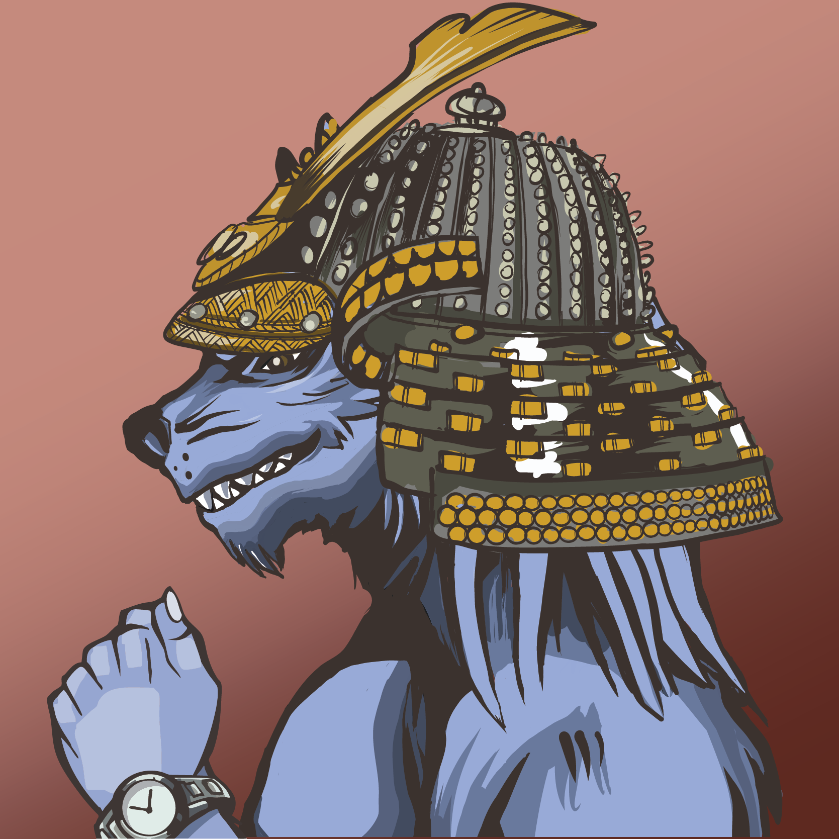 Metal Warrior #1464 NFT image