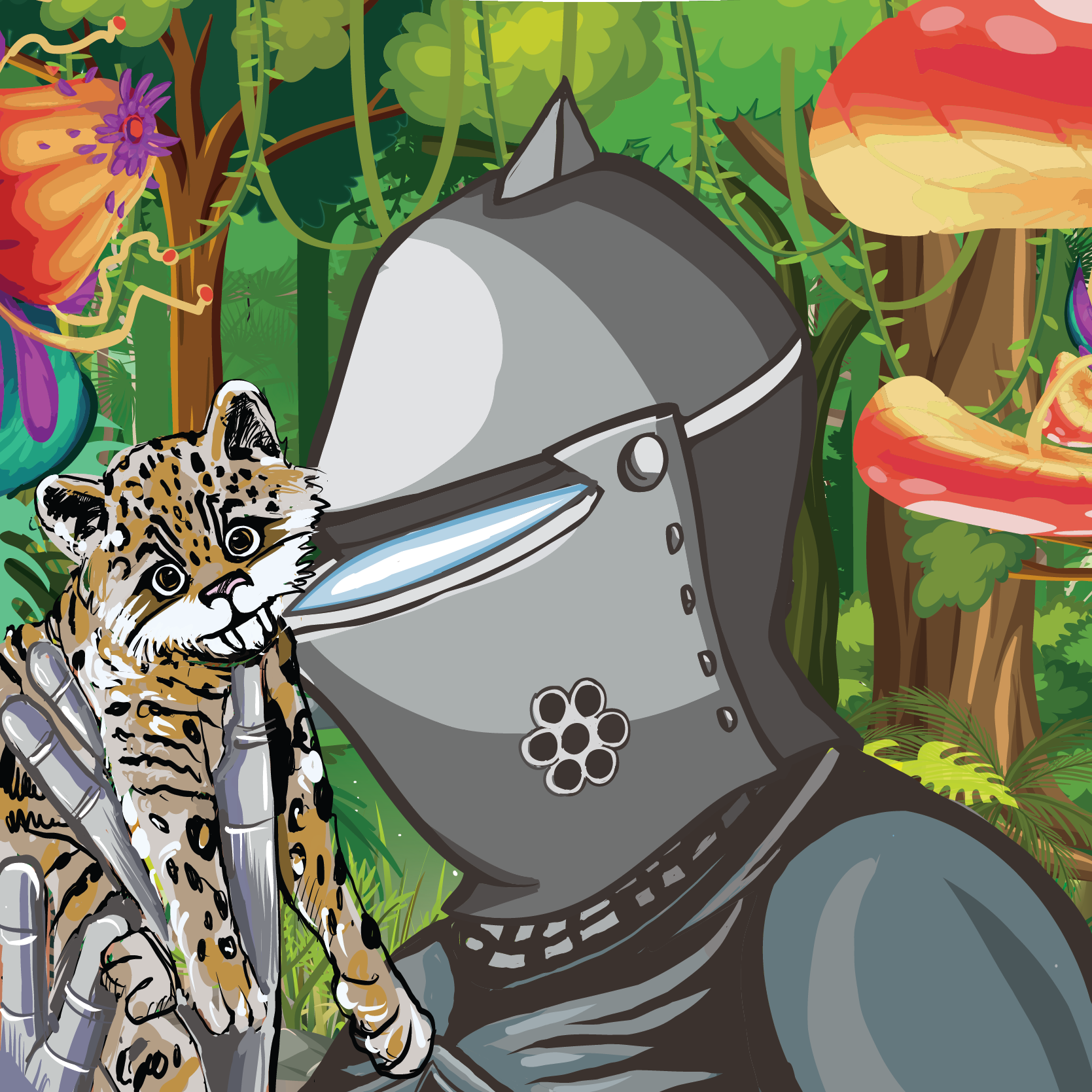 Metal Warrior #1521 NFT image