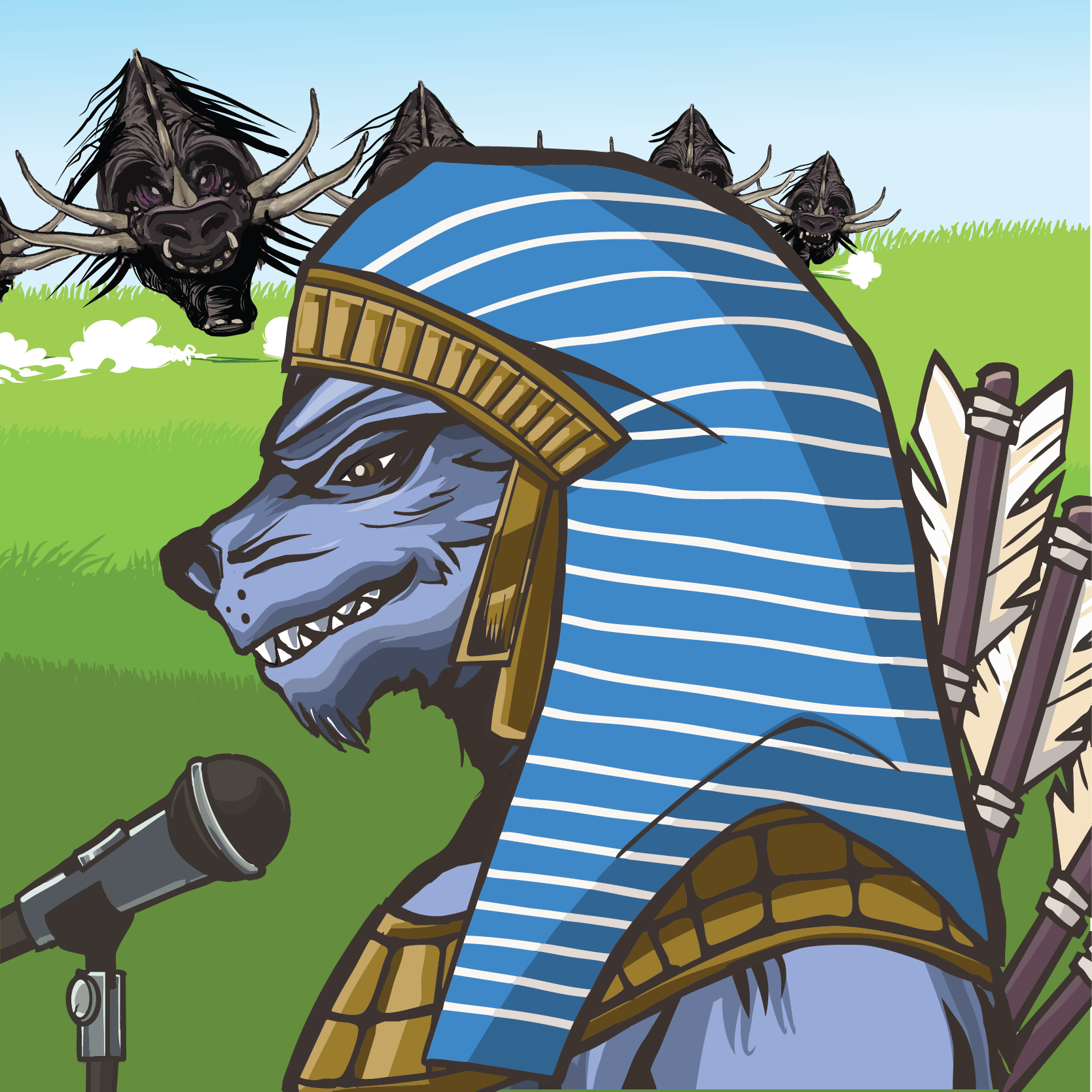 Metal Warrior #1838 NFT image