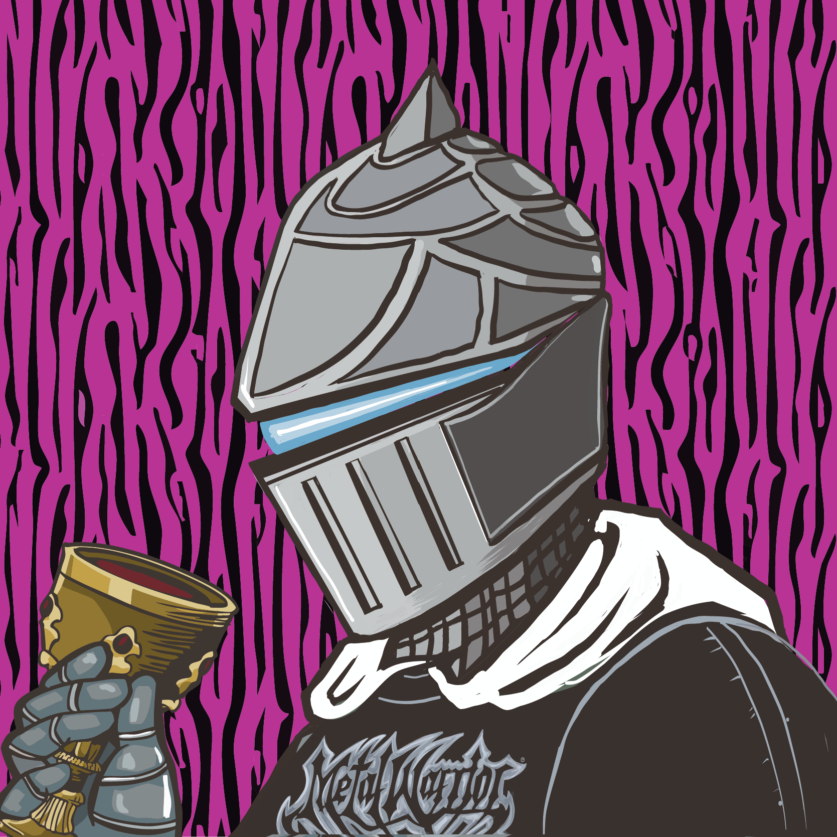 Metal Warrior #1847 NFT image