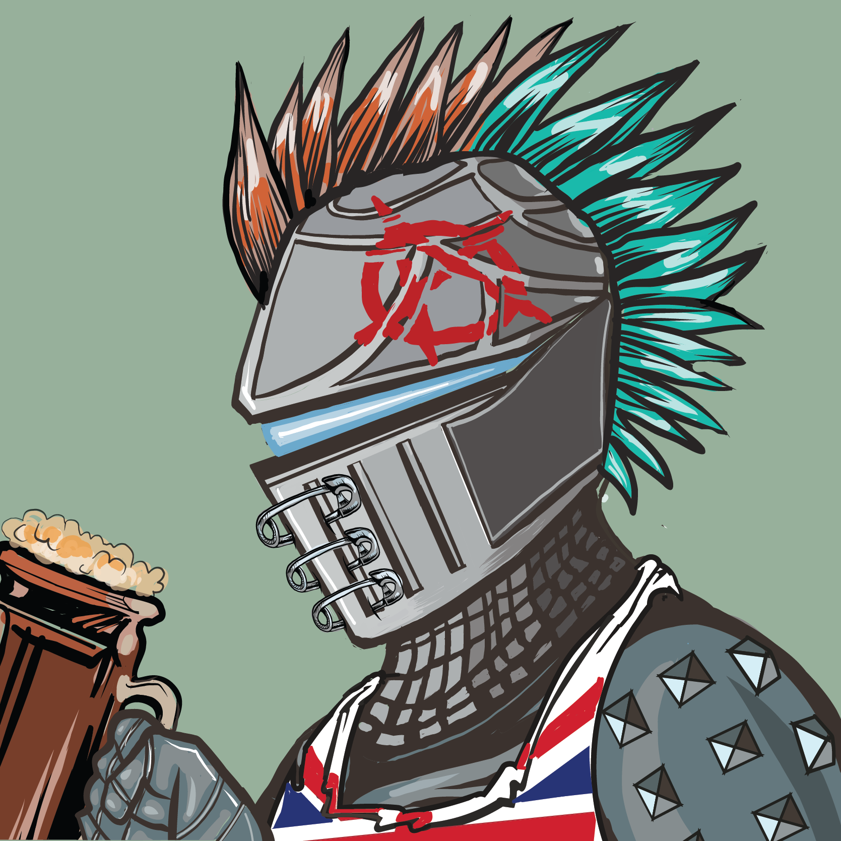 Metal Warrior #2028 NFT image