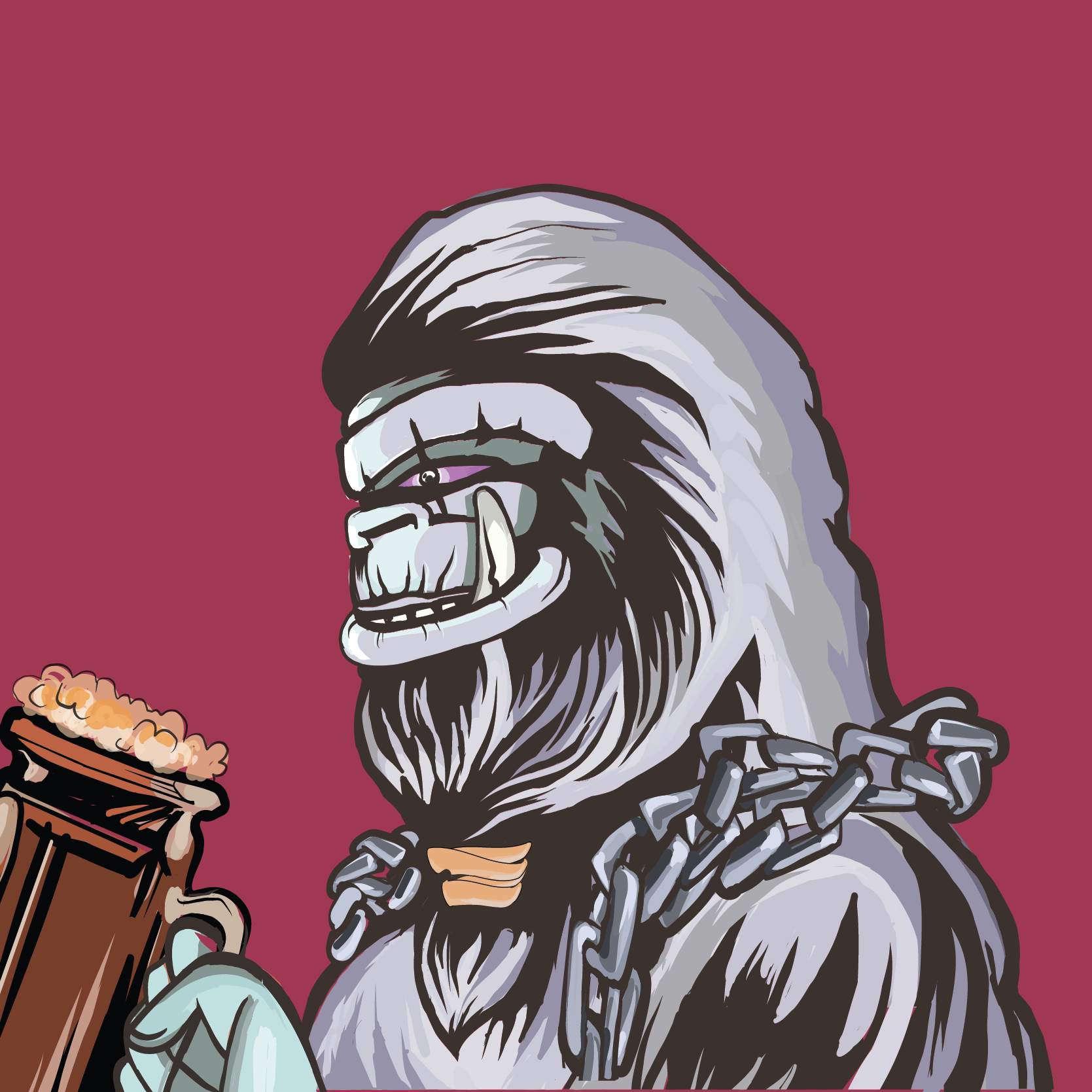 Metal Warrior #2086 NFT image