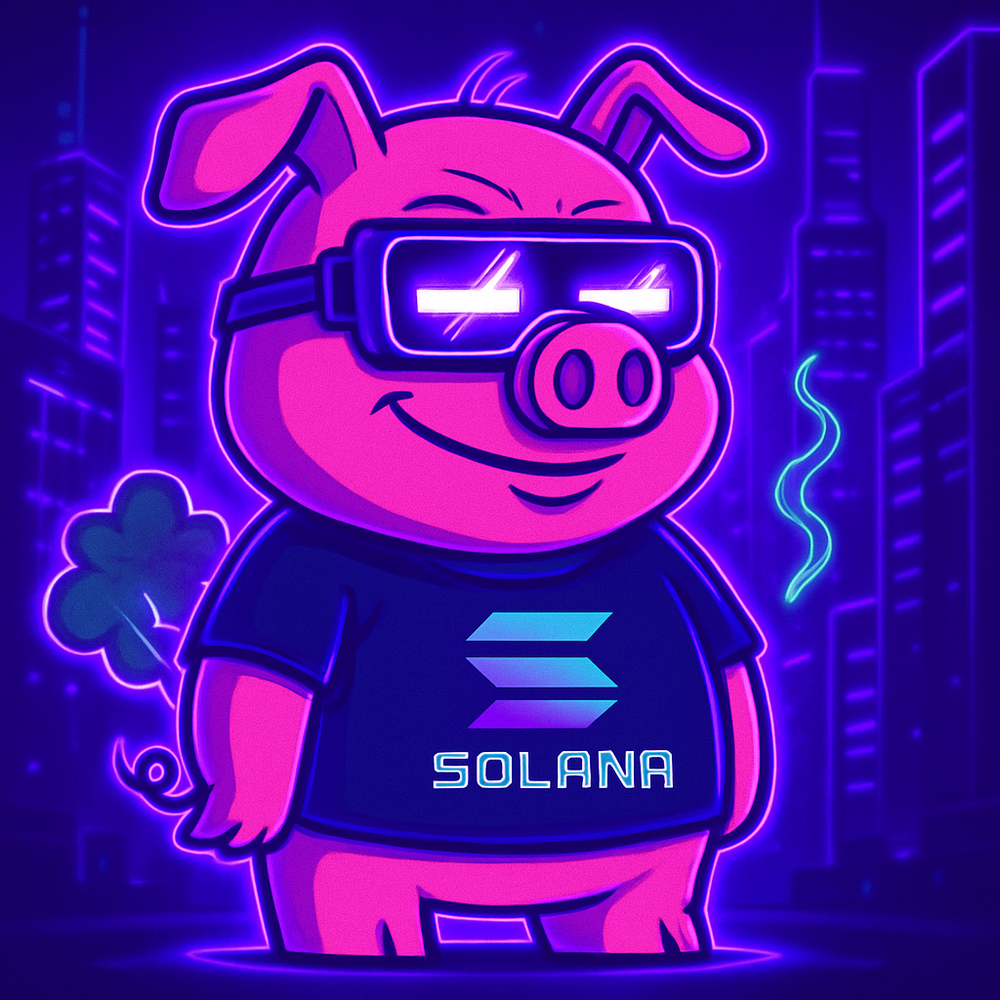 FartPig Neon #73 NFT image