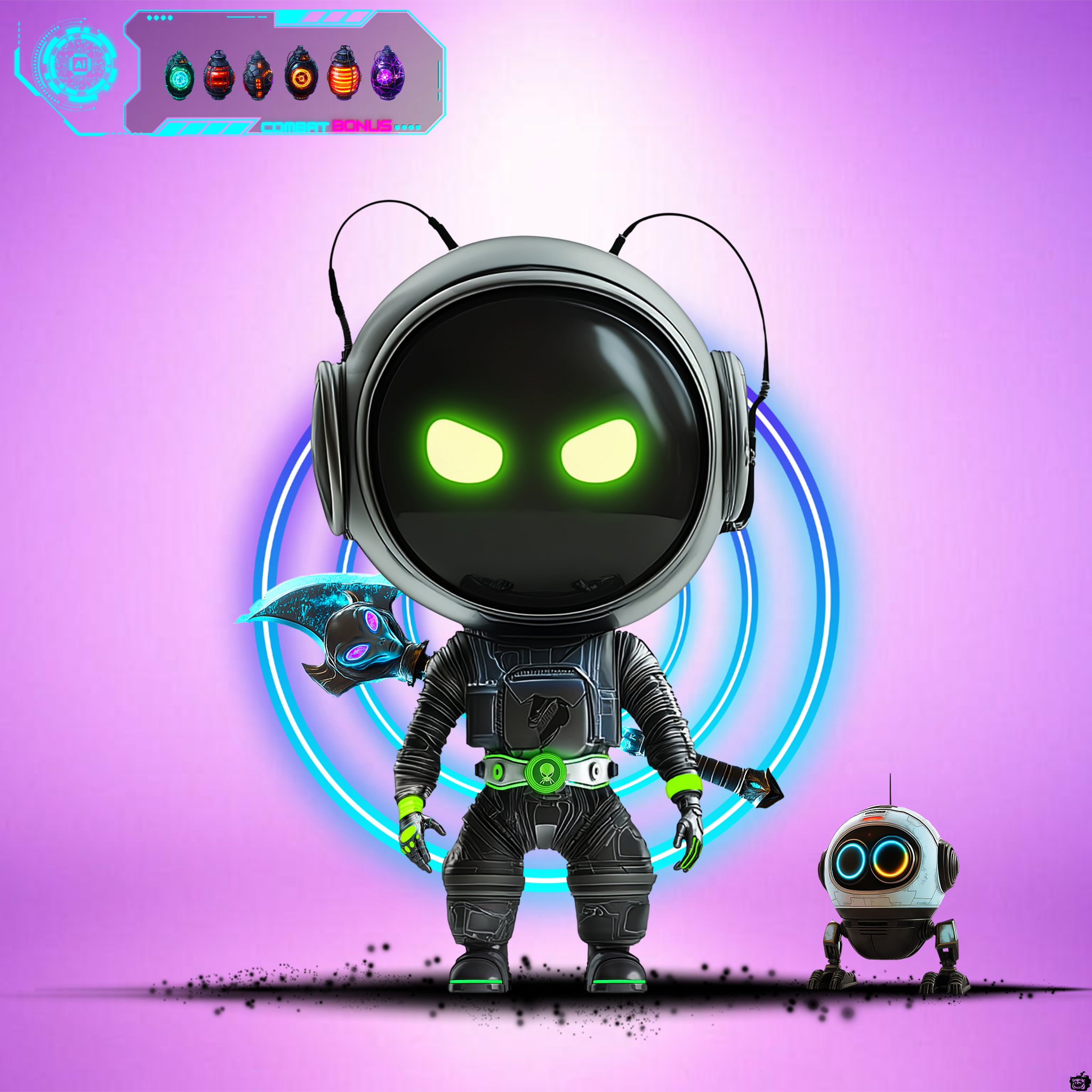 Degen Droid #157 NFT image