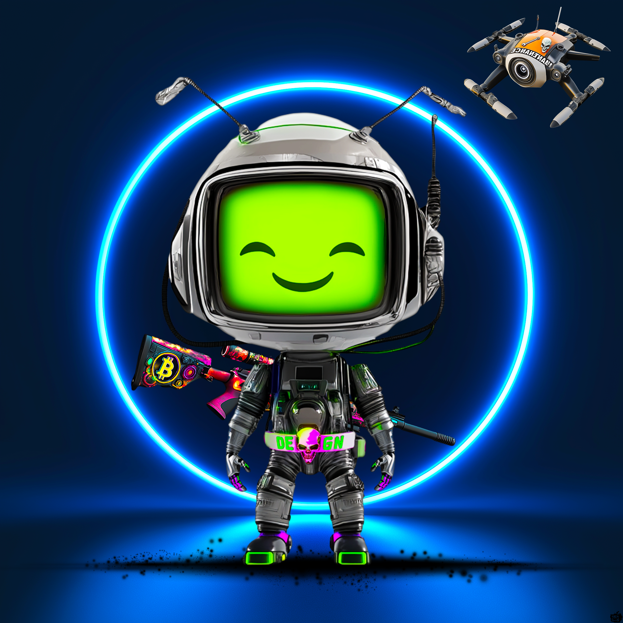 Degen Droid #625 NFT image